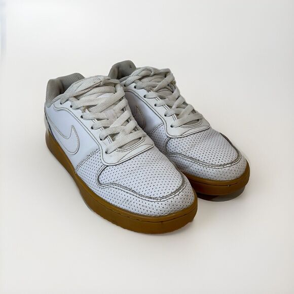 Nike Ebernon Low White Woman’s Size 7 - Picture 1 of 9